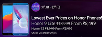 Honor Days ( 31 Jan - 3rd Feb) - Honor 9 Lite , Honour 10 lite & other Honor Phones