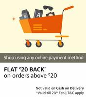 Amazon Pay Online and get flat cashback of INR 20 or 25 [User Specific]