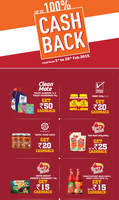 100% cashback at BigBazaar 