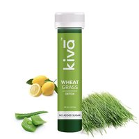 Kiva Wheatgrass Juice | Tasty Ready-to-Drink Ayurvedic Shot | Skin Cleansing & Detoxifying Wellness Shots | (40 ml per Shot) (Pack of 6 Shots) 