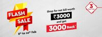 Brand Factory Flash Sale : Shop for Rs.3000, Get Rs.3000 Cashback (Rs.500 Paytm + Rs.2500 Future Pay Cashback )