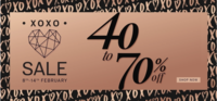 Sale 8th To 14th Feb (40% To 70% Off)