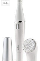 Braun Face 810 – Facial Epilator and Facial Cleansing Brush with Micro-Oscillations (White)