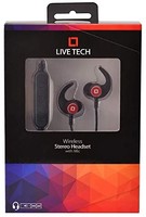 Live Tech BTE02 Grand Bluetooth Earphones with Mic and SD Card Slot (Grey)

