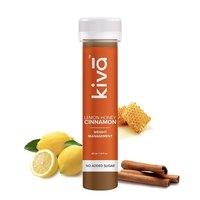 Kiva Lemon Honey Cinnamon Juice | Tasty Ready-to-Drink Ayurvedic Shot | Metabolism Boosting Wellness Shots (40ml per Shot) (Pack of 6 Shots)