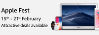  Apple fest from 15th to 21st feb : Upto Rs.16000 off on iPhones