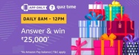 Amazon Quiz Time Answers for 18th February 2019 - Win ₹25000 Amazon Pay Balance!