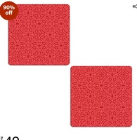 Coaster ₹49 set of 2 90% off + free delivery