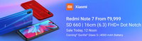 Redmi Note 7  from Rs.9999 32 GB || 64 GB  Sale at 12 Noon