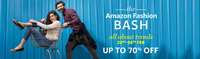 Last Day of Amazon Fashion Bash : Upto 70% Off on Top Brands Fashion (22nd - 24th Feb) 