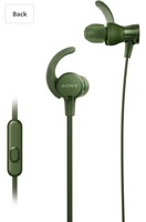 Sony Extra Bass MDR-XB510AS in-Ear Sports Headphones with Mic (Green)

