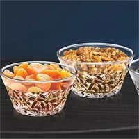 Treo By Milton Liberty Bowl, 240ml,Set of 2, Transparent