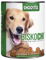Choostix Biskochi, Chicken and Spinach, 450 g