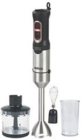 Inalsa Robot INOX 1000 800-Watt Hand Blender with Chopper DC Motor (Silver/Black)