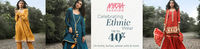 Nykaa Fashion ethnic wear sale : Upto 40% off on kurits, kurtas, salwar suits and more. 