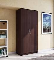 Willy Two Door Wardrobe In Walnut Finish By HomeTown