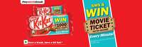 KITKAT, sms ur unique code and win paytm movie voucher. 