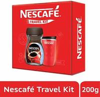 NESCAFÉ Travel Kit (Red) - NESCAFÉ Classic Coffee, 200g with Travel Mug (Limited Edition)