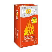 [ 49% off] Moods Condoms [Silver Blaze]-[5 box * 12 pcs] @ 380