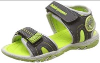 Bubblegummers Boy's ABEL Green Indian Shoes-8 Kids 