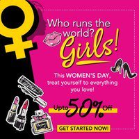 Purplle : Woman's Day Sale Upto 50% off on Beauty and Makeup