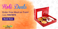 Flat Rs. 100 Off from RailYatri + Additional 100% cashback upto Rs. 200 in your PayPal account