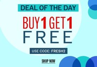 NNNOW Deal of the Day  : Buy 1 Get 1 Free on Apparels & Accessories