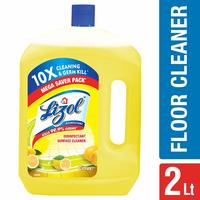 Lizol Disinfectant Floor Cleaner Citrus, 2 L (For Subscribe & Save)