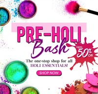 Purplle : Holi Bash Upto 50% OFF