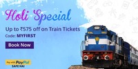 Railyatri :- Get 75% Cashback upto 500₹ when you pay using PayPal ( New PayPal Users )