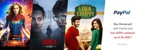Moviecard PayPal Dhamaka :- Watch Unlimited Movies + Get 100% Cashback upto 400₹ for New PayPal Users 