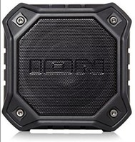 Ion Dunk Water-Resistant Portable Bluetooth Speakers, Black