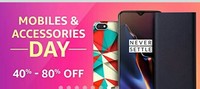 Mobile & Accessories Days Upto 80% OFF (Mobile Phone , Back Cover Data Cable Earphones &More)