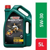 Castrol MAGNATEC Stop-Start 5W-30 Full Synthetic Engine Oil for Petrol, Diesel and CNG Cars (5L) 