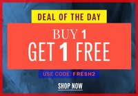 NNNOW Deal Of The Day : Buy 1 Get 1 Free on Apparels and Accessories