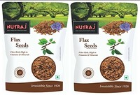 Nutraj Flax Seeds 200g (Pack of 2)