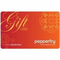 25% OFF on Pepperfry Gift Card: 5K for Rs.3750 & 1000 @ 750
