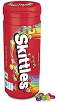 Skittles Bite-Size Fruit Candies Tube, Original PET Bottle, 268 g with Skittles Tubes, Pack of 8