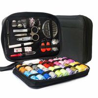 Amazon Offer on LifeMaster Travel Sewing Repair KIT, Set w/Over 100 Supplies & 24-Color Threads & Needles  