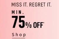 Flat 75% off on Ajio.com (Top brands also available/Skybag backpack)