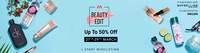 Myntra Beauty Edit Sale (27th - 29th March) : Upto 50% Off on Top Brands Beauty Care Products