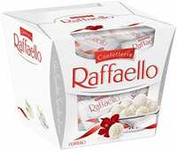 Ferrero Rocher Raffaello Coconut And Almond White Chocolate Truffles, 15 Piece Box 