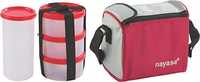 Nayasa Lunch Box, 4-Pieces, Red 