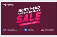 Magicpin: Month End Voucher Clearance Sale ( Friday 4-6pm)