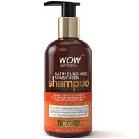 [Loot] WOW Satin Sunshade Sunscreen Shampoo - No Parabens, Sulphates & Silicones - 300ml