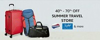 Amazon Summer Travel Store : Min 40-70% OFF 
