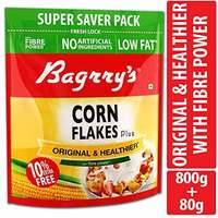 Bagrrys Corn Flakes, 800g (with Extra 80g) (non pantry for all)