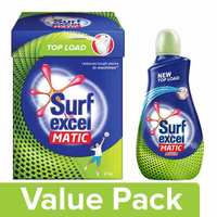 Surf Excel Top Load 2 kg + Top Load Liquid 500 Ml @ 298