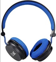 Boat Super Bass Rockerz 400 Bluetooth On-Ear Headphones with Mic (Black/Blue)