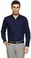 Diverse Men's Solid Slim Fit Cotton Formal Shirt